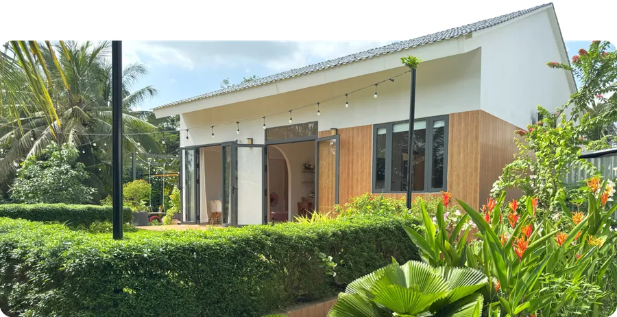 Không gian thực tế tại Go Cong Hideaway