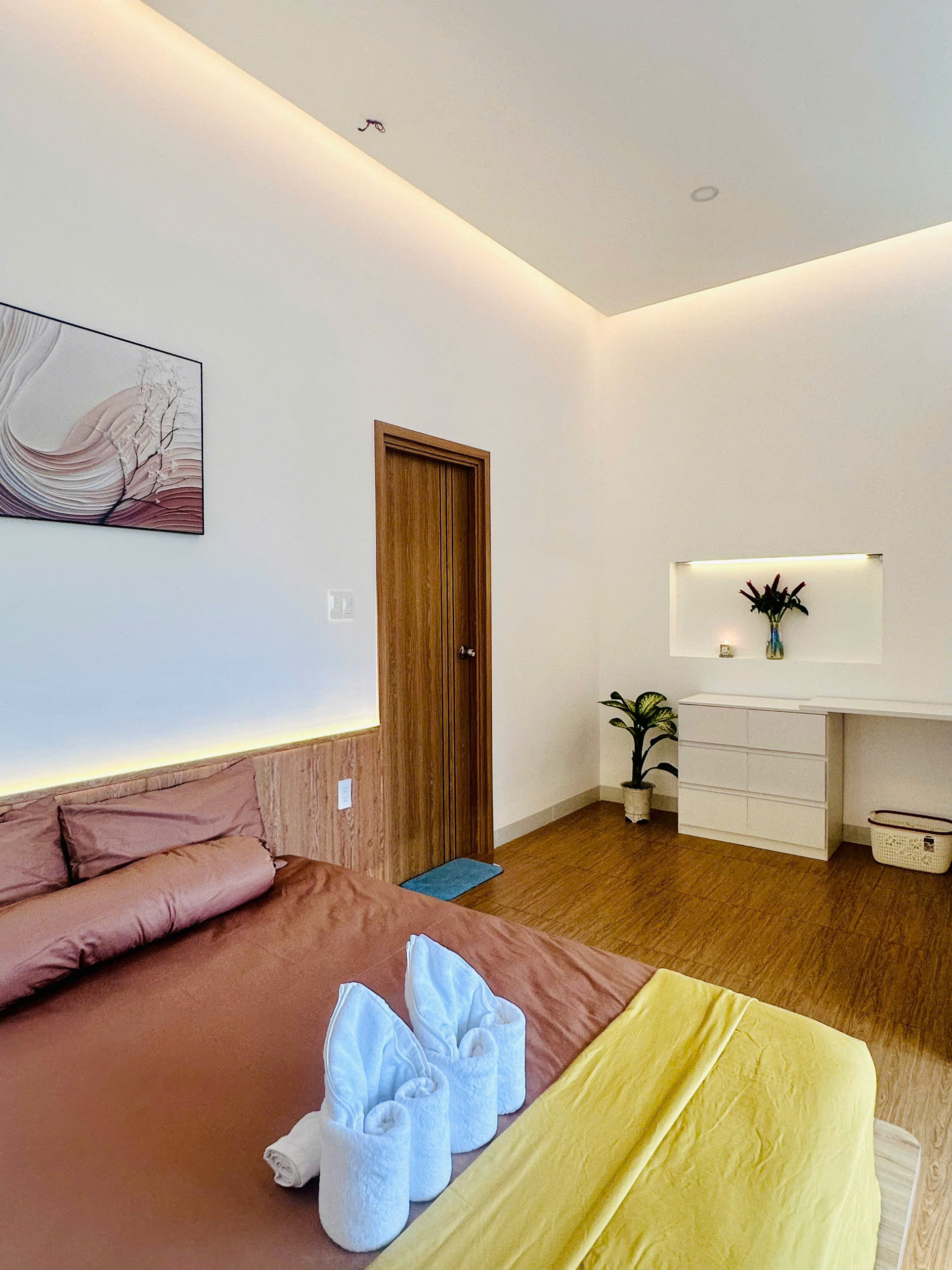 Giường ngủ trong Sunny Room