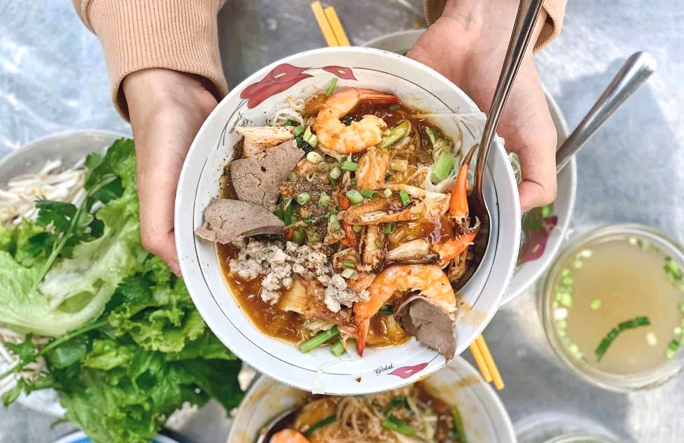Hủ tiếu Gò Công nóng hổi