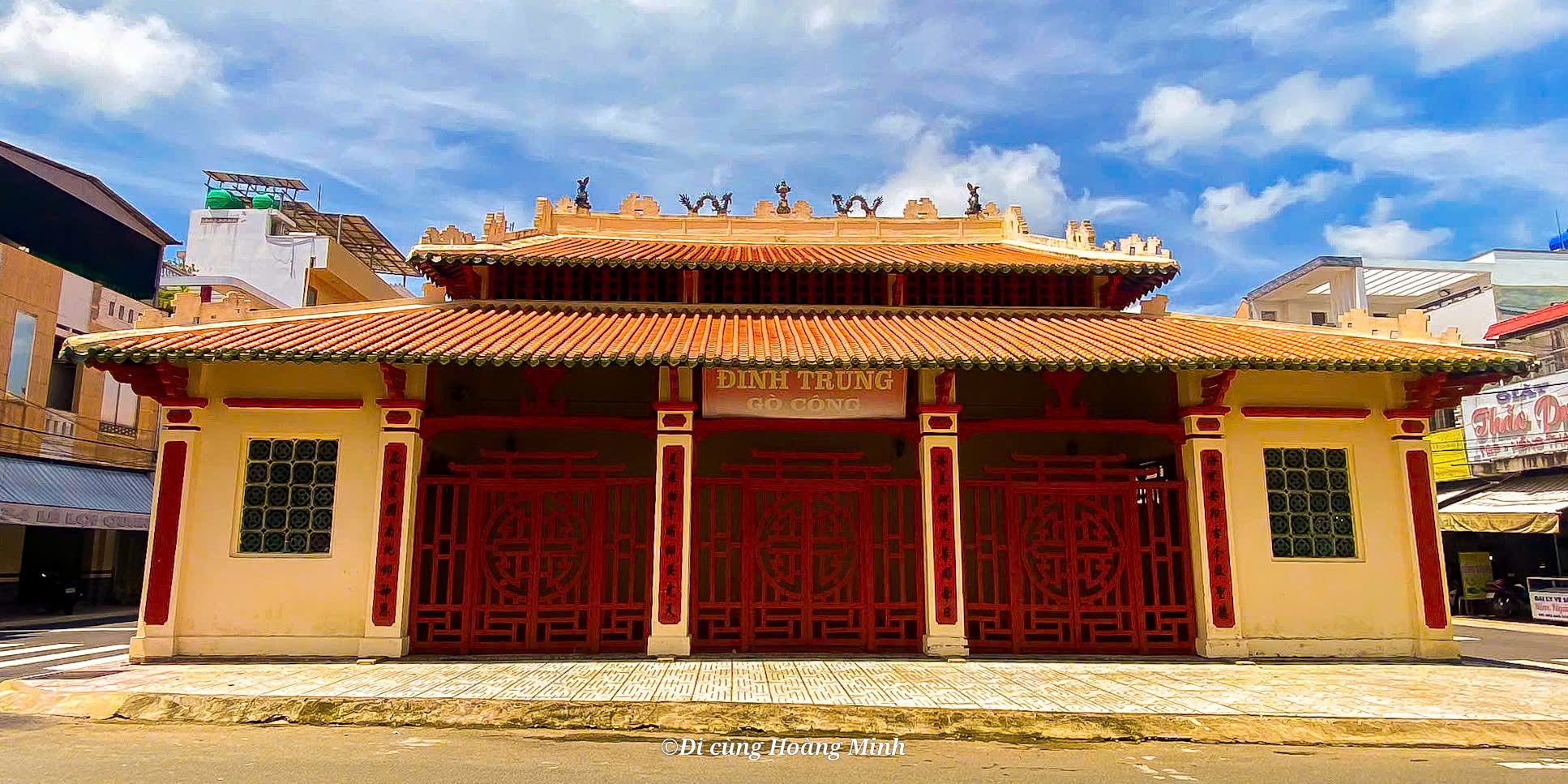 Phố cũ Gò Công gần các điểm văn hóa