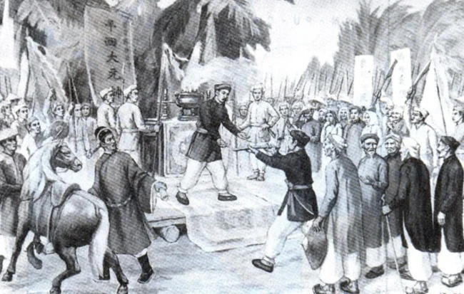Trương Định nhận phong soái